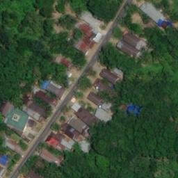 Lapangan voli Lokhaur — aerial view