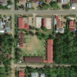 Lapangan Voli — aerial view