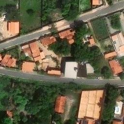 Sand Volleyball Court in São Luís, MA — aerial view