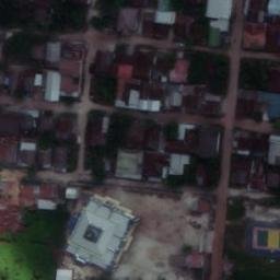 Lapangan Bola Volley Pendaa — aerial view