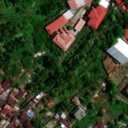 Lapangan Tenis dan Volli — aerial view