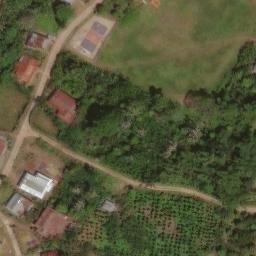 Sand Volleyball Court in Mandalan, SN — aerial view
