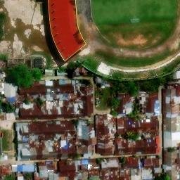 Banjarmasin Tengah Beach Volleyball Court — aerial view