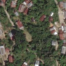 Sand Volleyball Court in Langda, SN — aerial view