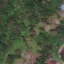 Sand Volleyball Court in ID, SN — aerial view