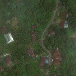 Sand Volleyball Court in Paladang, SN — aerial view