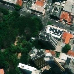 Sand Volleyball Court in Fortaleza, CE — aerial view