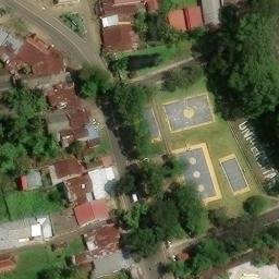 Lapangan Bola Voli — aerial view