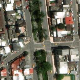 Cancha — aerial view