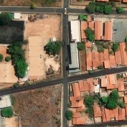 Sand Volleyball Court in Teresina, PI — aerial view