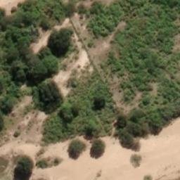 Volley nas Dunas do Rio Banabuiú — aerial view