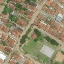 Sand Volleyball Court in Natal, RN — aerial view