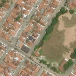 Sand Volleyball Court in Natal, RN — aerial view