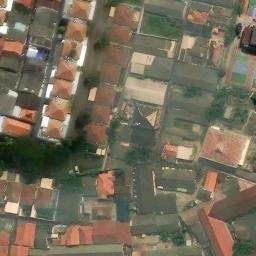 Sand Volleyball Court in DKI Jakarta, JK — aerial view