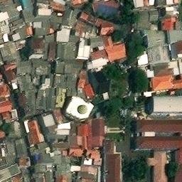 Lapangan Volly Petamburan VI — aerial view