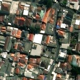 Sand Volleyball Court in Jakarta Selatan, JK — aerial view