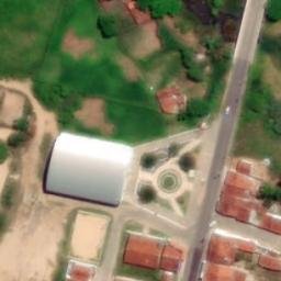 Quadra de Vôlei de Praia — aerial view