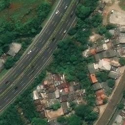 Sand Volleyball Court in Jakarta Selatan, JK — aerial view
