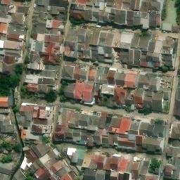 Sand Volleyball Court in Bekasi, JB — aerial view