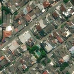 Sand Volleyball Court in Bekasi, JB — aerial view