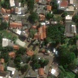Sand Volleyball Court in Tangerang Selatan, BT — aerial view