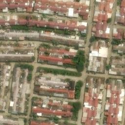 Sand Volleyball Court in Karawang, JB — aerial view