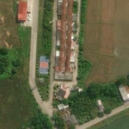 Sand Volleyball Court in Karawang, JB — aerial view