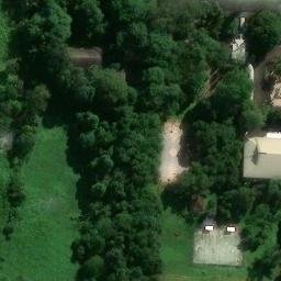 Sand Volleyball Court in Tangerang Selatan, BT — aerial view