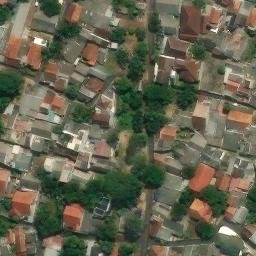 Lapangan Volley — aerial view