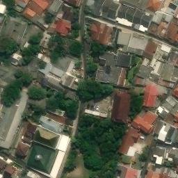 Lapangan Voli Masjid Al-Fajar — aerial view