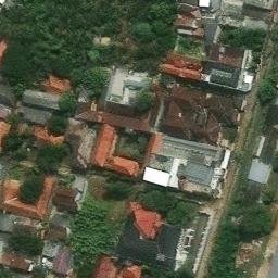 Lapangan Voli/Bulutangkis PVUI — aerial view