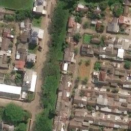 Sand Volleyball Court in Ragemanunggal, JB — aerial view