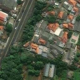 Lapangan Volley Tesah 102 — aerial view