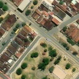 Sand Volleyball Court in Cuité, PB — aerial view