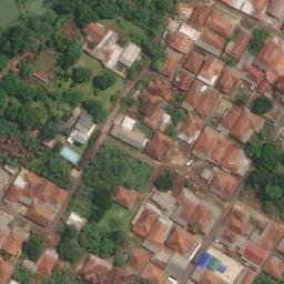Lapang Voli Dusun Cikadu — aerial view