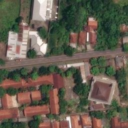 Sand Volleyball Court in Subang, JB — aerial view