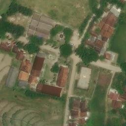 Lapangan Voli Terjan — aerial view