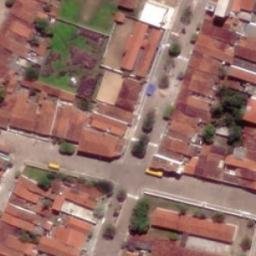 Ginásio de Esportes "O Amigão" — aerial view