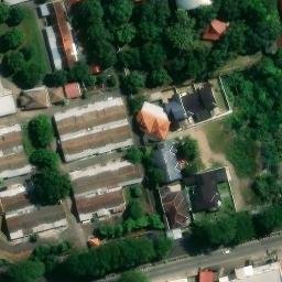 Kejaksan Beach Volleyball Court — aerial view