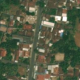Sand Volleyball Court in Tlogowungu, JT — aerial view