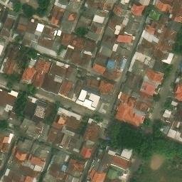 Perumnas Kutoharjo's Volleyball Court — aerial view
