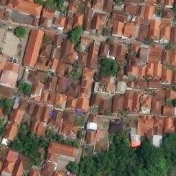 Alun-alun Desa Mirat — aerial view