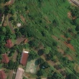 Sand Volleyball Court in Cigombong, JB — aerial view