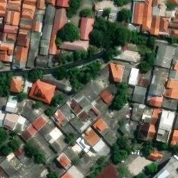 Lapangan Voli Semeru — aerial view