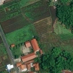 Sand Volleyball Court in Sindanghaji, JB — aerial view