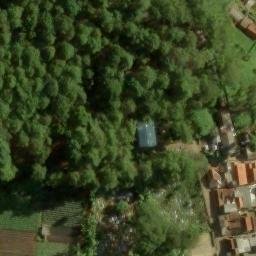 Lapangan Bola Voli Gamblok — aerial view