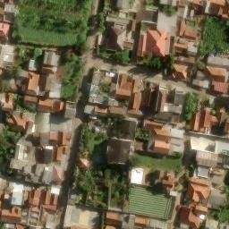 Sand Volleyball Court in Sukajaya, JB — aerial view