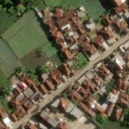 Sand Volleyball Court in Wangunharja, JB — aerial view