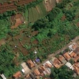 Sand Volleyball Court in Cilame, JB — aerial view