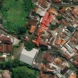 Lapang Volly Baxem — aerial view